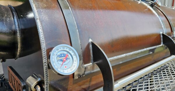 🔥 150-Gallon Offset Smoker with Insulated Firebox on Cart Tires - Image 10