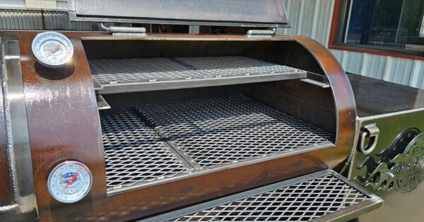 🔥 150-Gallon Offset Smoker with Insulated Firebox on Cart Tires - Image 7