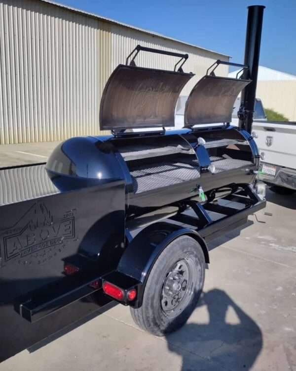 🔥 250-Gallon Offset Smoker with Insulated Firebox on Trailer - Image 5